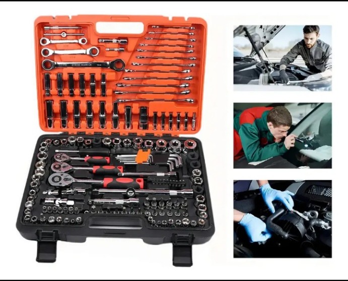 Kit de Ferramentas Inova Cases 151 Peças Profissional