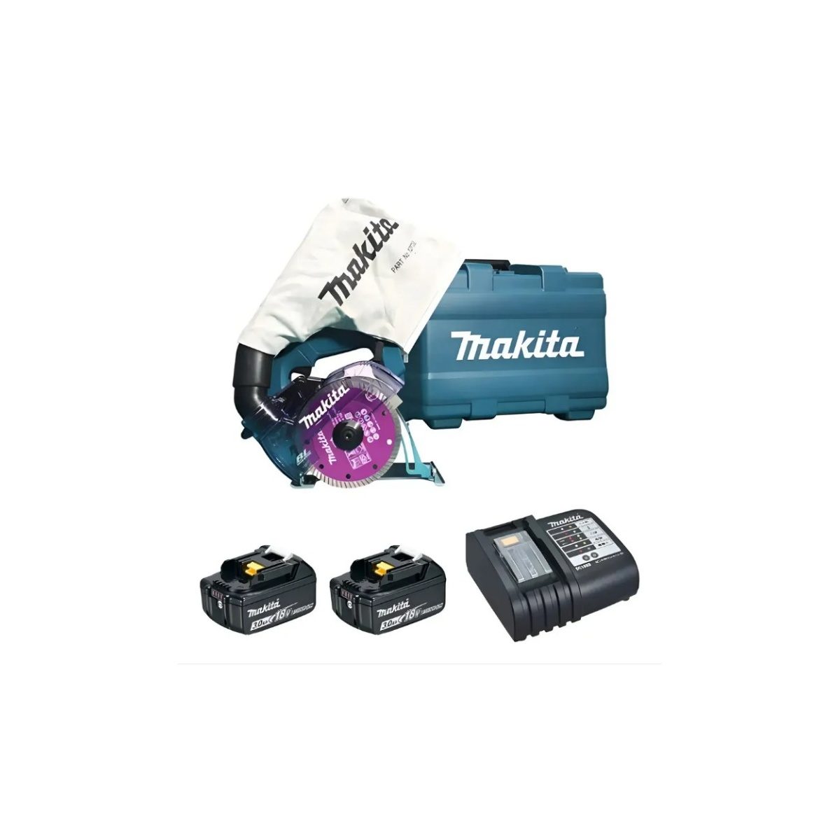 Serra Mármore Makita DCC500ZKX1 — Kit